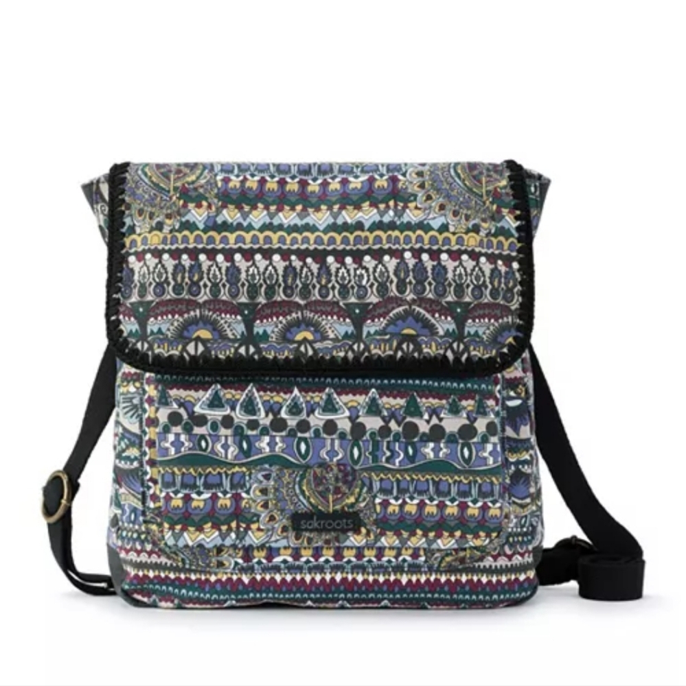 Sakroots Boho Convertible Backpack/Messenger Bag